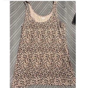 Leopard Print Tank Top
